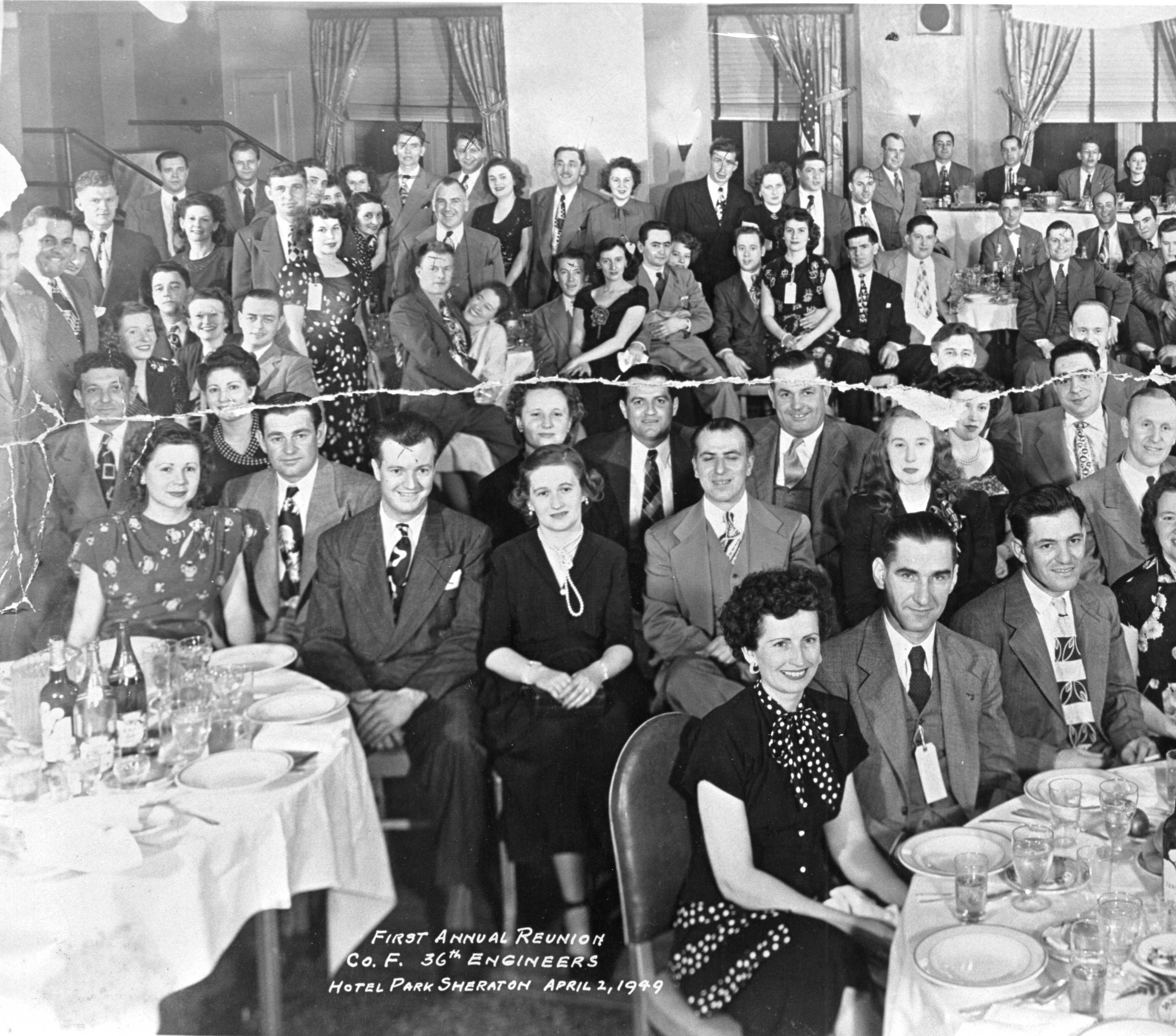 First Annual Reunion - Co F 36th Eng - April 1949001